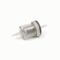 Transparent Fuel Filter with Metal Mesh Compact Inline Fuel Filter Corrosion-Resistant Universal