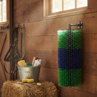 Cow Grooming Brush Easy to Install Sheep Body Brush Sturdy Bristle for Ranchers