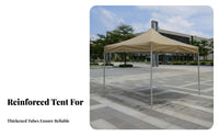Foldable Outdoor Market Stall Portable Four-Legged Sun Shelter Waterproof Quick-Setup Canopy Protection for Street Vendors, Small Business Owners, Families, Parties, Picnics, Backyard, Camping