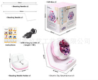 Beading Needle Kit Handmade DIY Bracelet Necklace Beading Tool Set Small Bead Stringing Tool