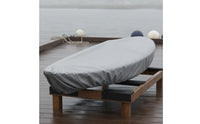 Sunproof Waterproof Kayak Cover All Weather Protection Gray Kayak Cover Dustproof Shielded Tarp Heavy Duty for Dockside, Transport