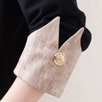 Blouses for Women in Extended Sizes with V-Neck Bow Detail, Long Sleeve for Casual Wear, Polyester Blouse up to 5XL Fit