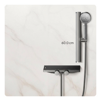 Pressure balance copper shower set