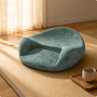 Memory Foam Meditation Cushion Rounded Home Accessory Ergonomic Design