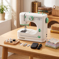 Beginner-Friendly Electric Sewing Machine Open-armArm Portable Sewing Machine for Beginners