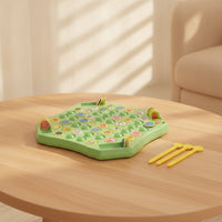 Flip Match Board Game Educational Flip-Tile Game Board Tabletop for Families, Young Children, Classroom, Home