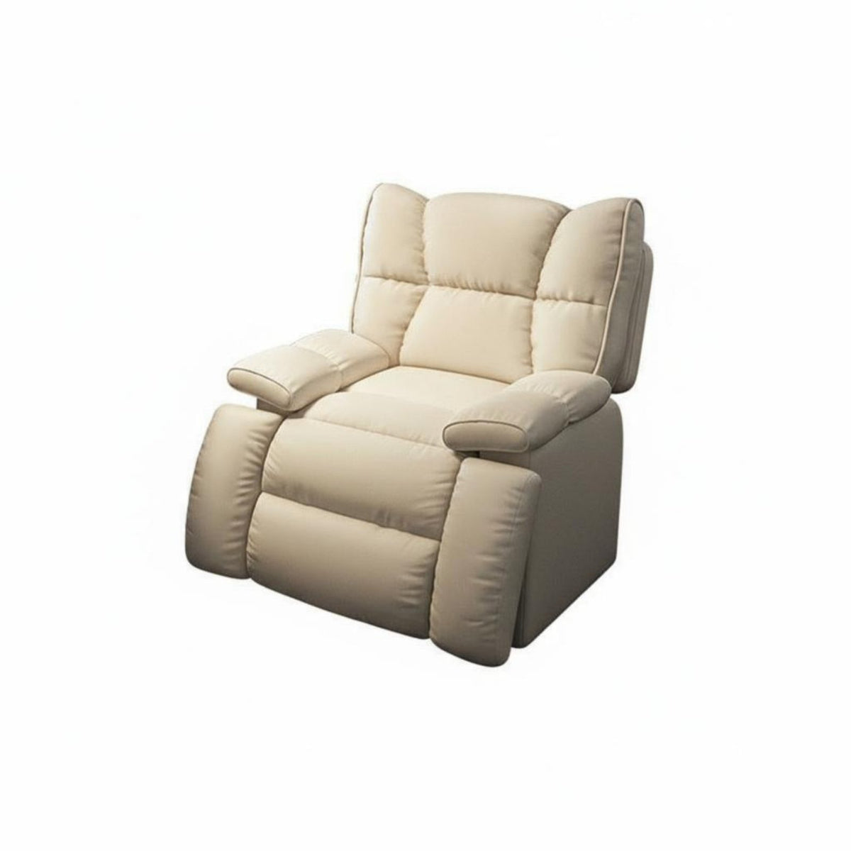 Reclining Armchair Fully Reclinable Rotating Recliner Rocking Function Adjustable Recline for Adults, Living Room, Bedroom