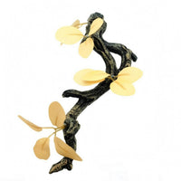 Tree Root Decor Faux Leaves Tree Trunk Decoration Hollow Hideout