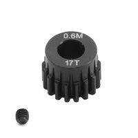 Model Car Motor Gear 0.6 Module 5mm Bore HSP 1:10 Modified Thick Shaft Motor Gear 17-28T Steel