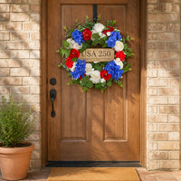 USA 250 Wreath Sturdy Construction Independence Day Wreath Easy to Clean