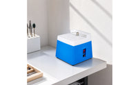 Self-Watering Glass Grinder with Water Feed Electric Glass Grinding Table Compact Grinder with Water Feed Bench-Top for Hobbyists, DIYers, Home Studio, Workshop