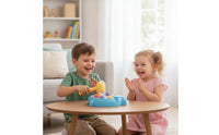 Shark Pounding Toy Sturdy Whack-Atarget Toy with Mallet Pounding Hammer Sturdy Game Easy Setup for Toddlers, Playroom, Daycare