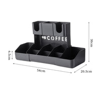 Cup Dispenser stand space Saving Countertop Cup and Holder Large Capacity Refreshment Center Holder for Cafe, Office, Hotel Lobby