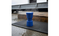191 Mm Long Boat Haulage Roller Narrowed Center Bottom Haulage Wheel Widened Ends Molded Cylindrical Roller Through-Hole