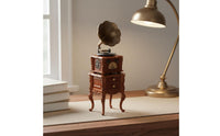 Dollhouse Phonograph Turntable European Design Miniature Gramophone Ornamental