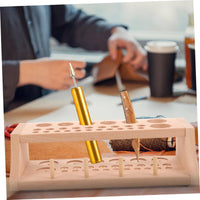 Leather Stamping Tool Rack DIY Assembly for Workshop, Hobbyists