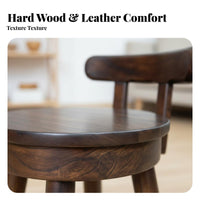 Upholstered Short Stool Retro aesthetic Footrest Padded pad for Children, Adults