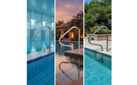 Stainless Steel Pool Handrail Rustproof Swimming Pool Handrail Sturdy Easy Installation for Elderly