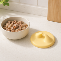 Pet Food Cover, Silicone Can Lid for Dog & Cat, Round Multi-Can Wet Food Lid, Fresh Storage, Odour Control, Reusable