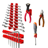 36-Piece Tool Hanging Board Set with Storage Boxes and Parts Organizer