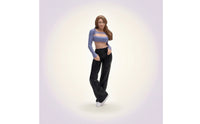 Miniature Woman Figurine Detailed Miniature Woman Figure Compact Female Figurine for Collectors