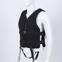 Neoprene Life Jacket for Adults - Black