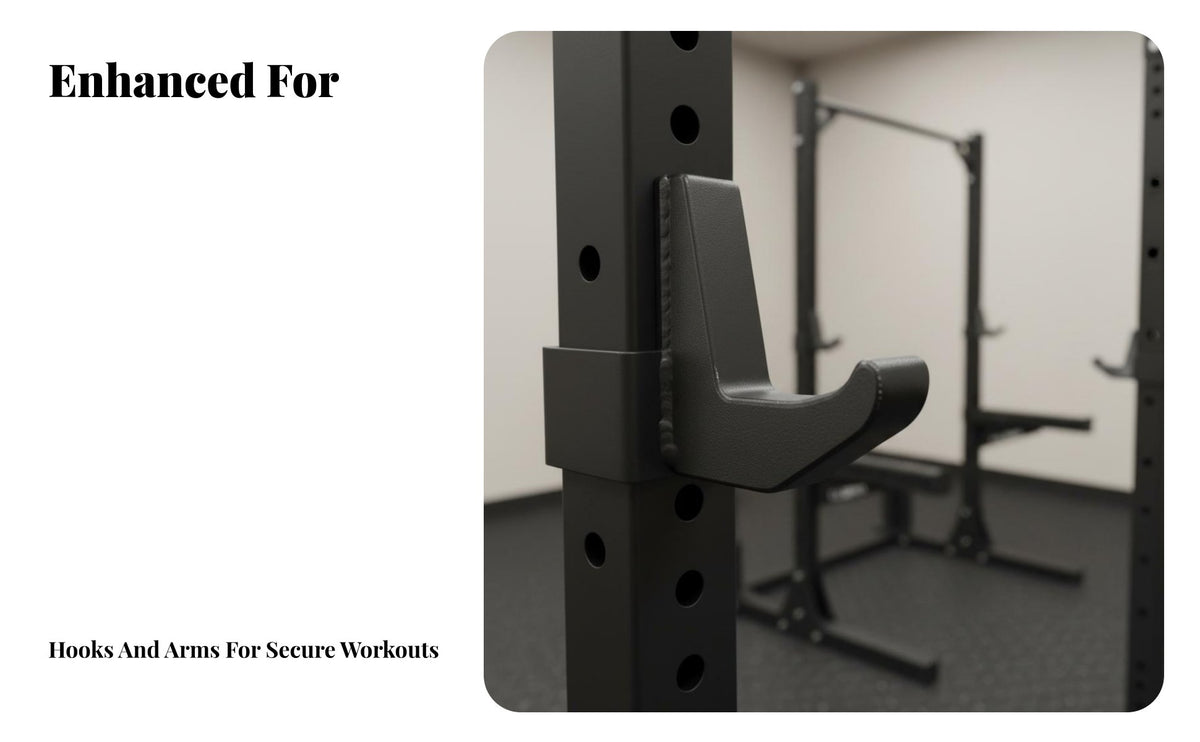Multifunction Strength Rack Multi-Functional Adjustable Squat Rack Multifunctional Barbell Squat Stand for Weightlifters, Powerlifters