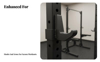 Multifunction Strength Rack Multi-Functional Adjustable Squat Rack Multifunctional Barbell Squat Stand for Weightlifters, Powerlifters