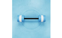 Buoyant Aquatic Dumbbells Low Effect Workout Aquatic Resistance Dumbbell Lightweight Foam Water Barbell Portable for Children, Rehabilitation