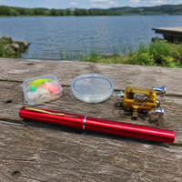 fishing rod and reel set