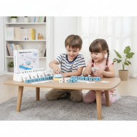 Math Game with Bell Tabletop Arithmetic Game Set Toy Educational Interactive for Preschoolers, Homeschool