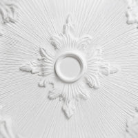 Light Fixture Medallion PU Material Ornate Ceiling Rosette Easy Install