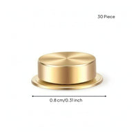30 Pieces Swivel Bearing with Dots Smoothrotating for Card Making