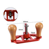 Hand Router Plane Adjustable Router Plane Aluminum Alloy Grooving Tool for Woodworkers, Carpenters, Crafting, Workshop, Furniture Repair