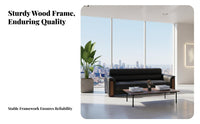 contemporary minimalist Design Business Couch and Table set Comfortable Backrest sectional Sofa Set high-density foam Foam Office Furniture long-lasting Construction for Clients, Interior Designers, Waiting Room, Hotel Lobby