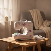 stitching machine with Extension Table Small Electric stitching machine Beginner-Friendly Appliance for Beginners, Crafters, Home Repairs, Apartments