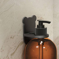 Wall Mounted Dispenser Rack Moisture-Proof Soap Dispenser Holder Rustproof