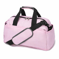 Fashion Travel Bag with Large Capacity, Oxford Fabric, Solid Color, for Indoor Sports