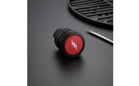 Grill Spark Button Cap Textured Spark Button Cap Black Appliance Part