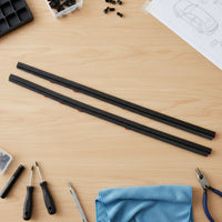 Molded Rear Side Window Trim Waterproof Rear Window Seal Strip Moisture-Resistant Weather Stripping Flexible for Car Repair