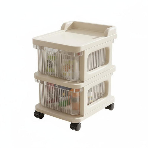 Rolling Drawer Cabinet Easy Assembly Multi-Drawer Rolling Cart