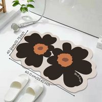 Diatomaceous Earth Bath Mat dries fast
