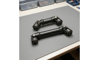 2 Pieces RC Car Drive Shafts Steel Model Car Drive Shaft Black Driveshafts