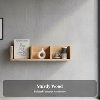 Modular Grid Shelf Space-Saving Bookshelf Versatile Use for Students, Homeowners