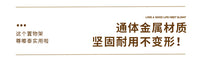 中古风铁艺抽屉式化妆品收纳盒桌面化妆刷梳子收纳筒复古置物架上 旋转胡桃木置物架