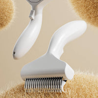 Dematting Comb Detangles Knots Pet Deshedding Brush Stainless Steel