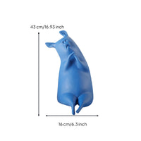 Animal Figurine Minimalist Sculpture Matte for Shelf