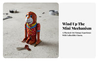 Retro Tumbling Monkey Toy