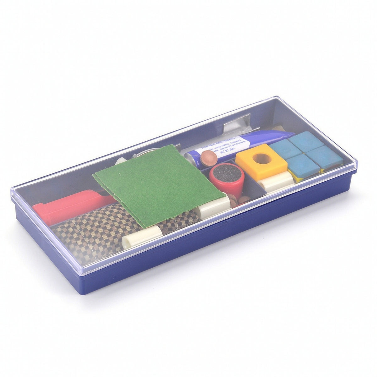 Billiard Cue Repair Kit Sturdy Cue Repair Kit with Plastic Case Professional