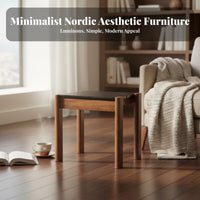 Stacking Square Stool Backless Stacking Square Seat Stackable for Office, Adults